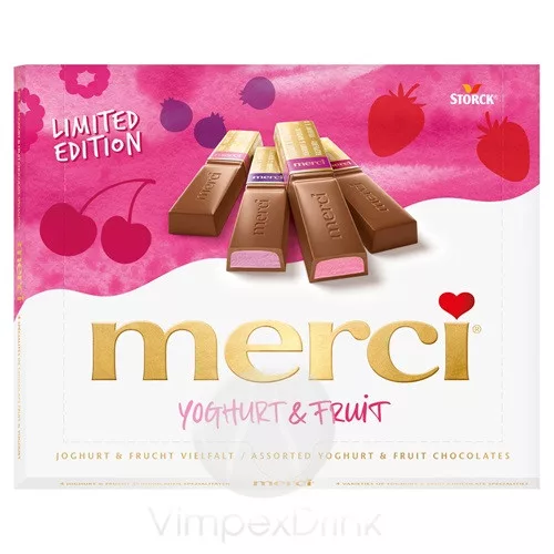 Merci Desszert Joghurt& Fruit PINK 250g