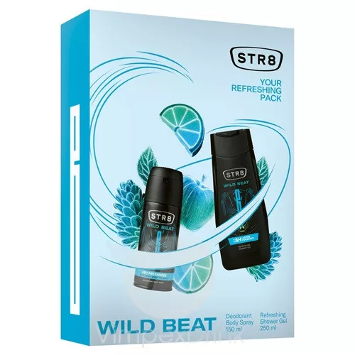 STR8 Set.Wild deo 150ml+Tusfürdő 250ml