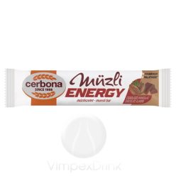 Cerbona Energy Csokoládés-mandulás müzliszelet 35g