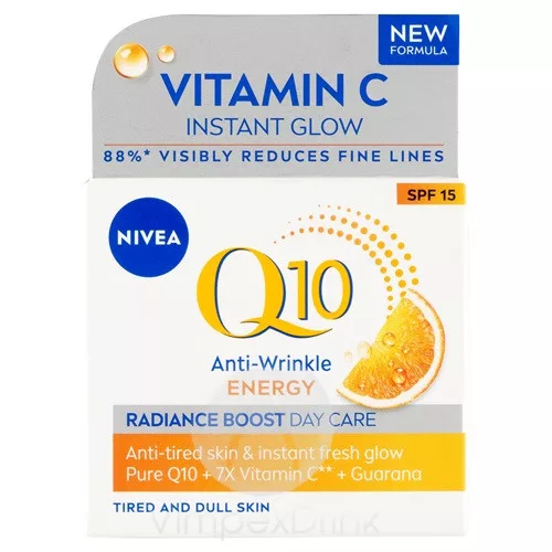 Nivea arckrém 50ml Q10Power Energ. Nap.