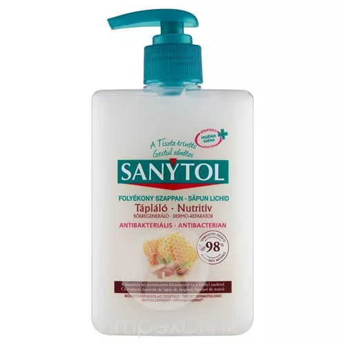 Sanytol fert.f.szappan 250ml Mandula