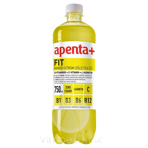 Apenta Fit mangó-citrom-zöld tea 0,75l /12/