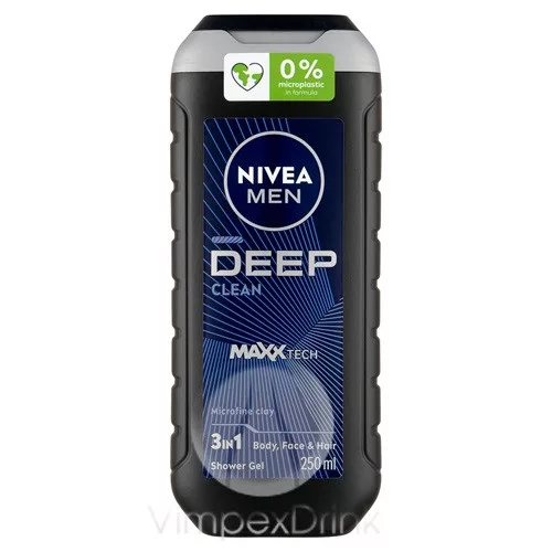 Nivea Men tusfürdő 250ml Deep