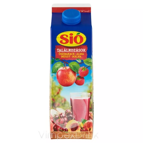 SIO Őszi-Alma-Meggy-Málna 12% 1l
