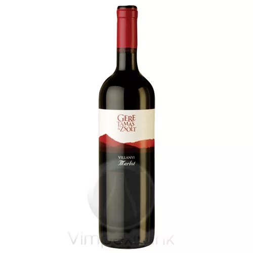 Gere T. és Zsolt Villányi Merlot Válog.0,75L