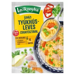   Lacikonyha Újházi tyúkhúsleves csigatésztával 4 tányéros 65g
