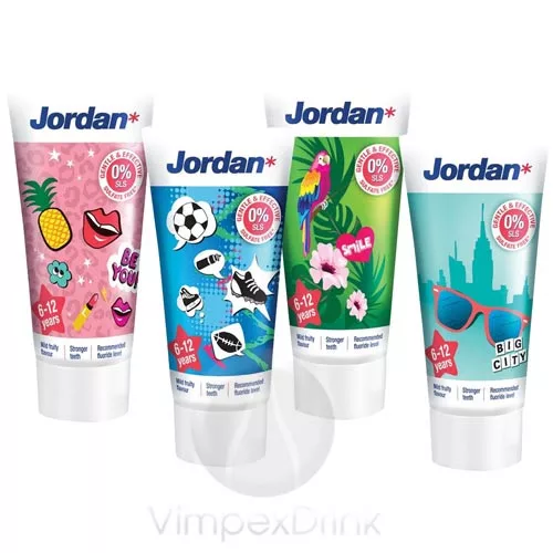 Jordan fogkrém Junior 6-12 éves 50ml