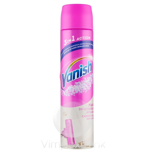 Vanish szőny.& kárpittiszító hab 600ml