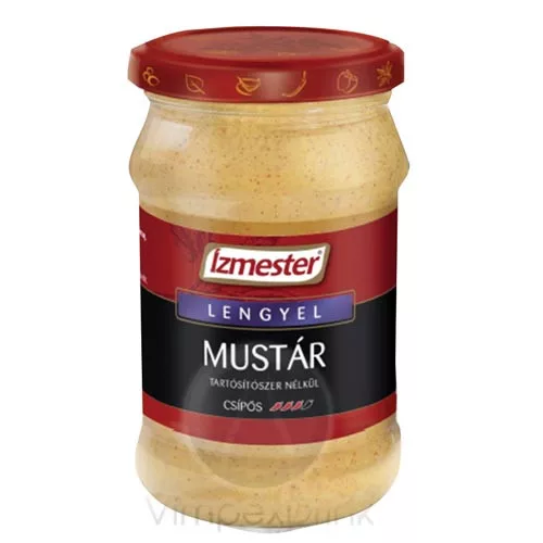 Ízmester Mustár Lengyel 288g
