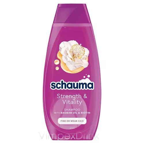 Schauma sampon 400ml Stren.&Vitality k