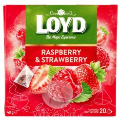 Loyd Piramis tea Eper-Málna 20*2g