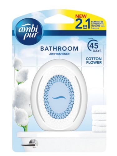 AmbiPur Bathroom légfrissítő Cotton Flower 100g/7,5ml