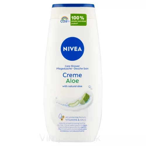 Nivea tusfürdő 250ml Care&Aloe Vera