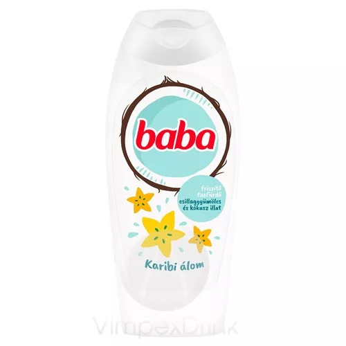 Baba tusfürdő 400ml Kókusz&Ananász