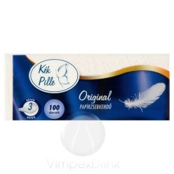 Kék Pille papírzsebkendő 3rét. 100db originál