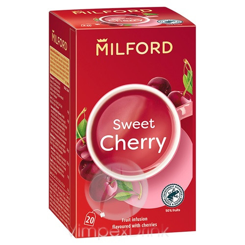 Milford Cseresznye ízű gyümölcstea 20x2g /5/