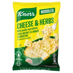 Knorr snacky 61g sajtos instant tészta