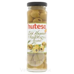 HUTESA Olajbogyó - zöld, magozott üveges 140g/60g