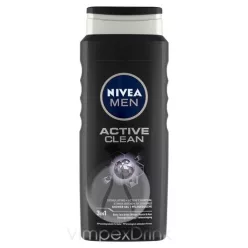 Nivea Men tusfürdő 500ml Active Clean
