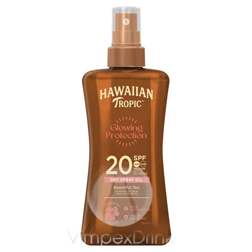 Hawaiian Tropic - Protct Dry Spry Oil SPF20 200ml