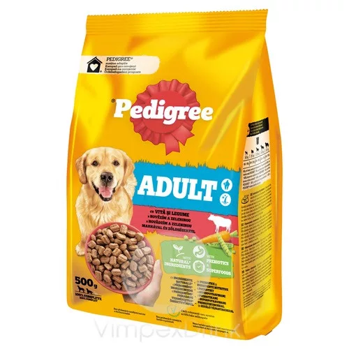 PEDIGREE száraz 500g Marha-Zöldség M/L