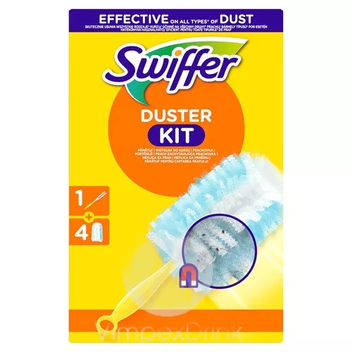 Swiffer portörlő rövid nyél+4kendő