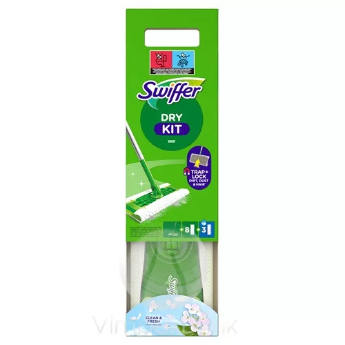 Swiffer kezdőszett nyél+3nedv+8száraz
