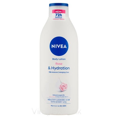Nivea testápoló tej 400ml RoseTouch