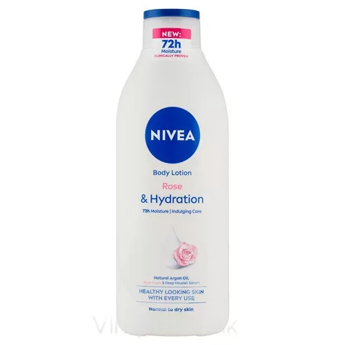 Nivea testápoló tej 400ml RoseTouch