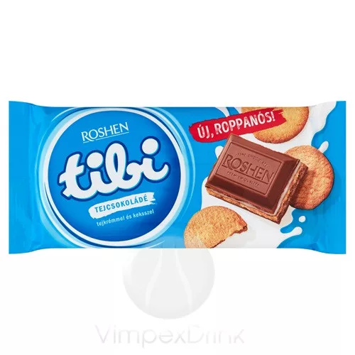 Tibi tejcsok tejkrémmel és keksszel 100g