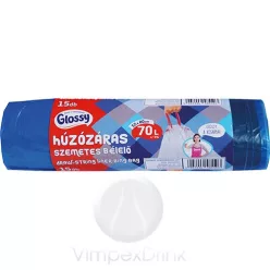 Glossy Szalagbehúzós szemetes 70L