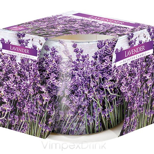 Illatgyertya üp. dekorf. Lavender sn71s-09