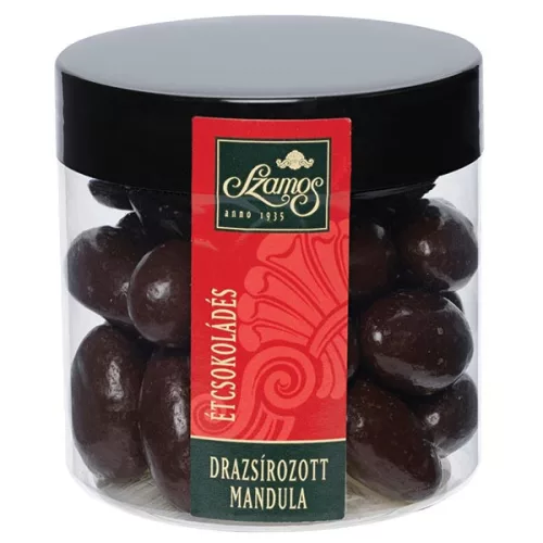 Szamos Drazsírozott mandula étcs. 130g