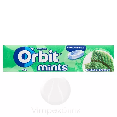 Orbit Spearmint Mint cukorka 28g /24/