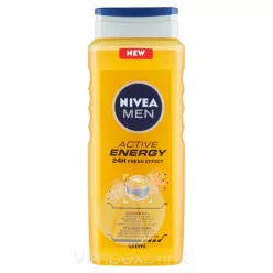 Nivea Men tusfürdő 500ml Active Energy