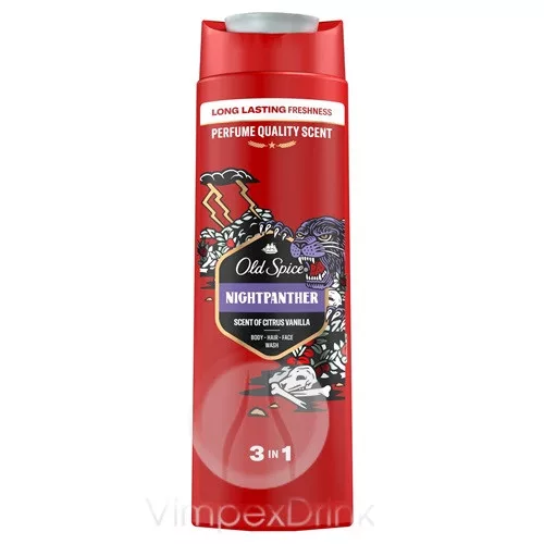 Old Spice tusfürdő 400ml Night Panter