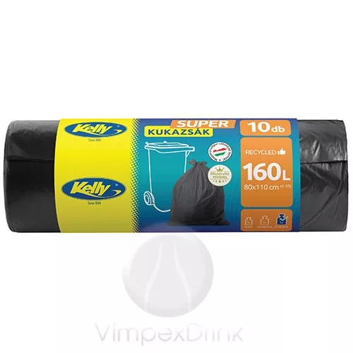 Kelly Super Kukazsák 160 liter 30my 10db
