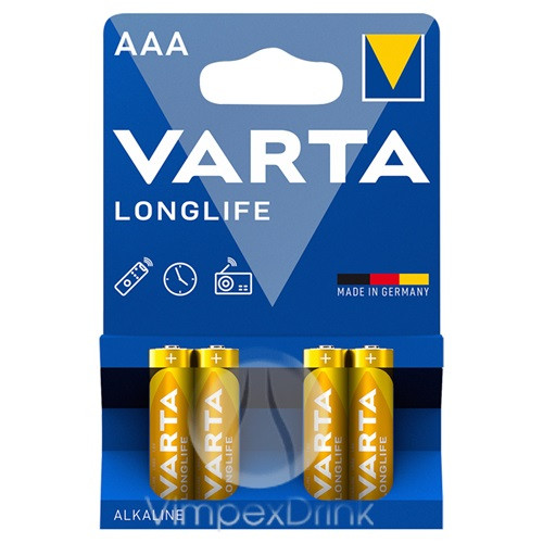 VARTA LR03 AAA Longlife Power B4