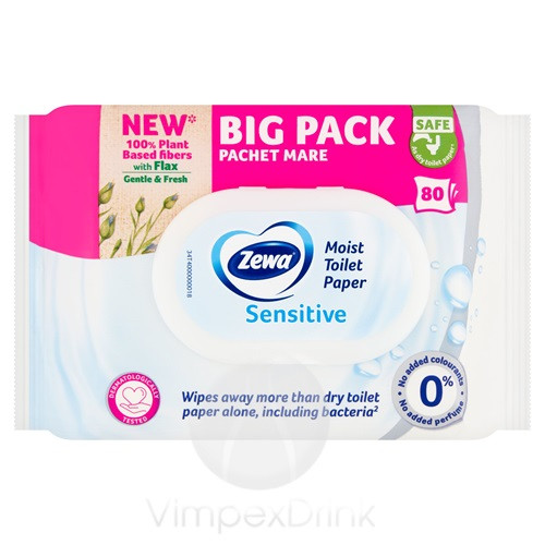 Zewa Nedves TP. Sensitive Bigpack 80 db