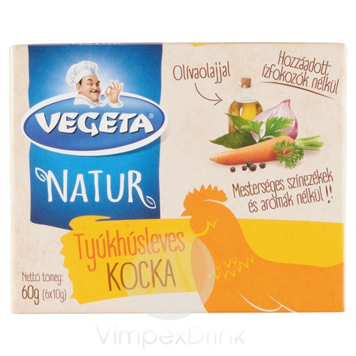 PODRAVKA Vegeta Natúr Tyúkh.kocka 60g