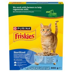 FRISKIES Steril Lazac száraz macska 300g