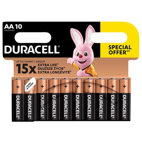 Duracell Basic AA elem -DL 10db