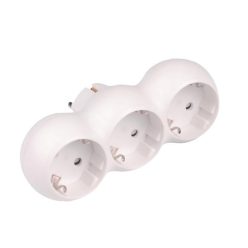 UltraTech elosztó 3 dugalj fehér AD107WH