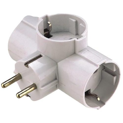 UltraTech T-elosztó 3 dugalj feh AD118WH