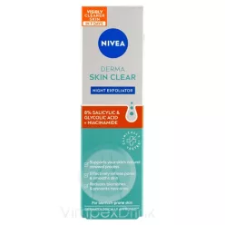 Nivea Éjszakai hámlasztó 40ml Derma S.C.