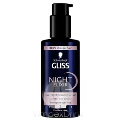 Gliss Éj.hajpakolás 100ml Sérült&Tör. haj