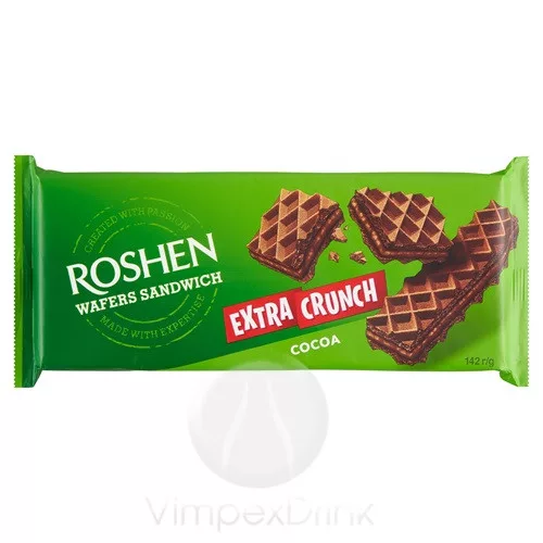 Roshen Extra Crunch Kakaós ostya 142g