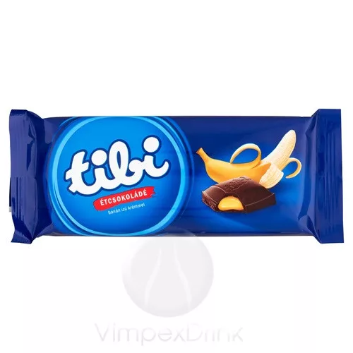 Tibi banános étcsokoládé 90g 