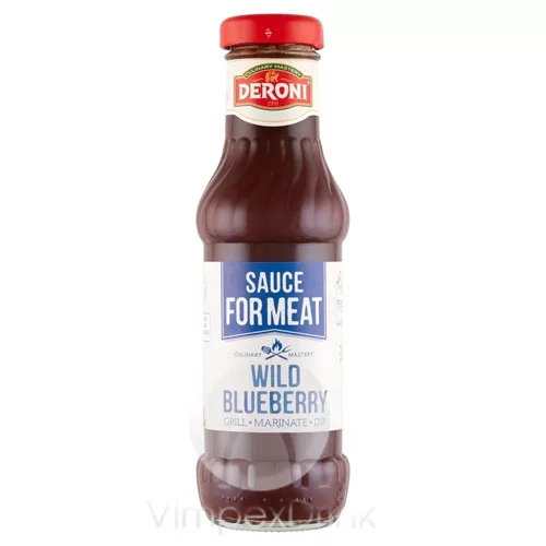 deroni vad kékáfonyás grillszósz 320g