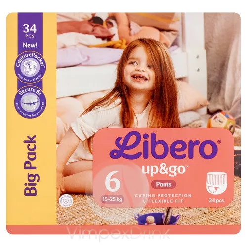 Libero Up&Go6 bugyipelenka34db15-25kg